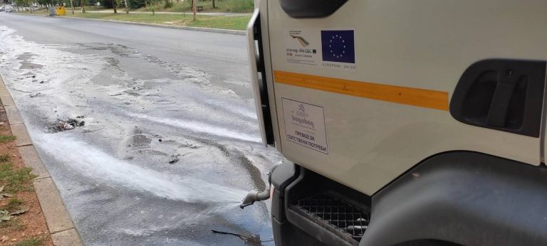Координирана акција на јавните претпријатија во Битола, саниран дефектот на Партизанска