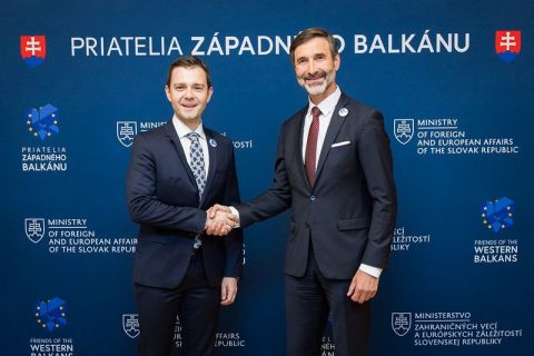 Муцунски на Министерскиот состанок на Групата „Пријатели на Западен Балкан“ во Братислава