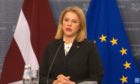 Премиерката на Летонија поднесе оставка по инцидентот со украинските дронови