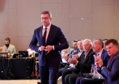 Мицоски: Кусиот пат до ЕУ е полн со понижувачки предизвици, како Влада го избираме потешкиот, со кој местото ќе го заслужиме со квалитет и резултати